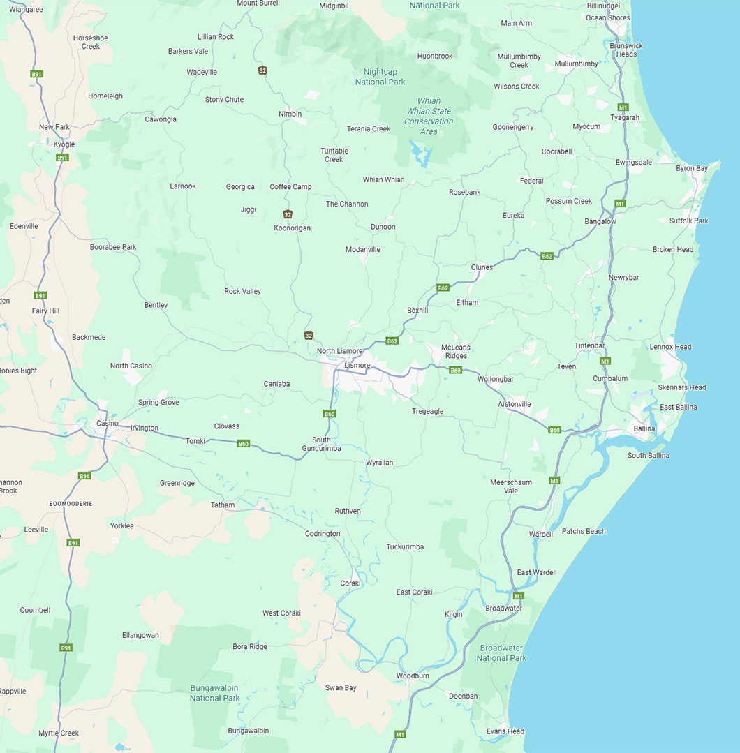 Northern Rivers Locations